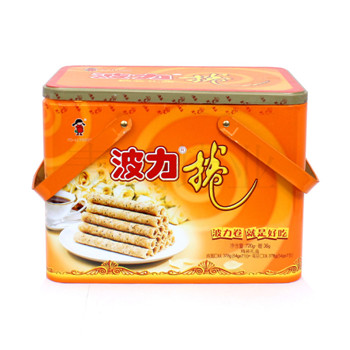 馬口鐵食品包裝鐵罐，馬口鐵蛋卷罐，制罐加工廠